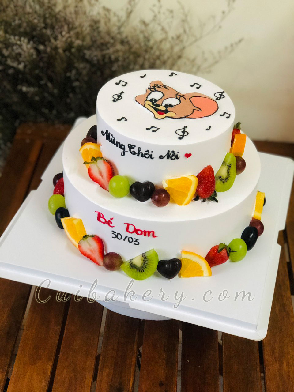 Mẫu Bánh Kem Tầng  -  MKT006