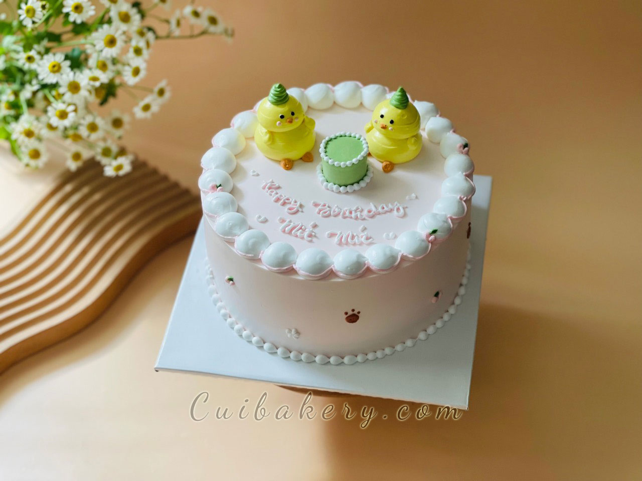 Mẫu Bánh Kem sữa tươi - MST244