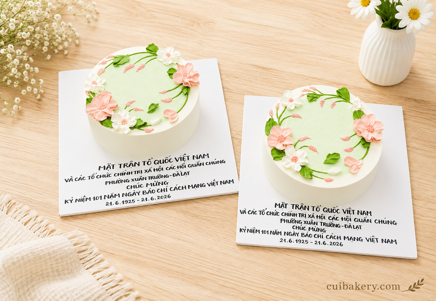 Mẫu Bánh Kem sữa tươi - MST361